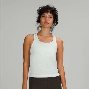 Lululemon Swiftly Tech 2.0 Racerback *Race Length - Ocean Air Size 6 NWT